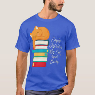 Eenvoudig verstoord door kratten en boeken - grapp t-shirt