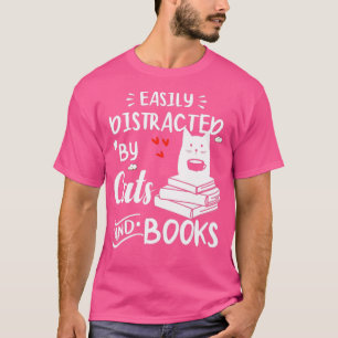 Eenvoudig verstoord door kratten en boeken - Kute T-shirt