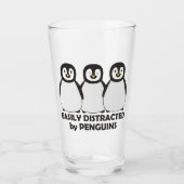Eenvoudig verstoord door pinguïns glas (Voorkant)
