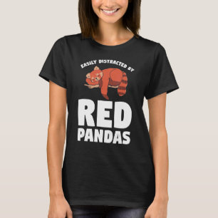 Eenvoudig verstoord door Red Pandas Panda 1 T-shirt