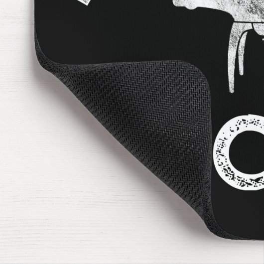 Eenvoudig verstoord door rondes muismat (Hoek)