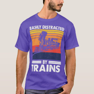 Eenvoudig verstoord door treinstel t-shirt
