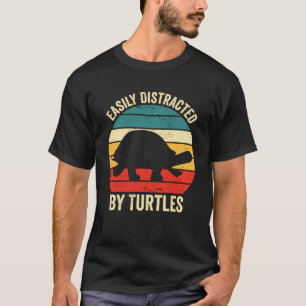 Eenvoudig verstoorde schildpad door Zee Vintage Ki T-shirt