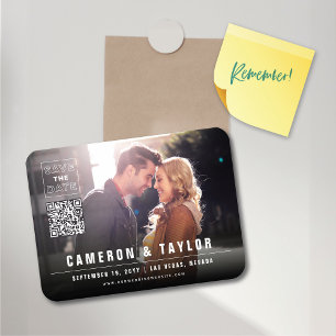 Eenvoudig vierkant Vak Foto Moderne afbeelding Ops Magneet