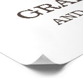 Eenvoudig Vintage Camerafoto booth bord Poster (Hoek)