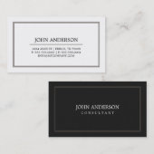 Eenvoudig Visitekaartje (Voorkant / Achterkant)