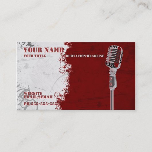 Eenvoudig Visitekaartje (Voorkant)