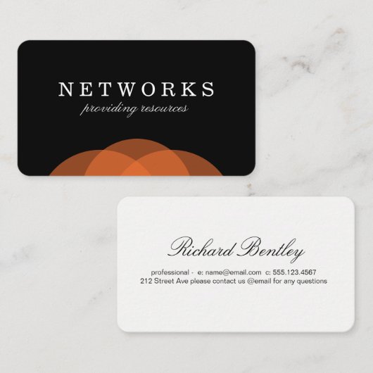 Eenvoudig Visitekaartje (Voorkant / Achterkant)