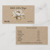 eenvoudig Visitekaartje (Voorkant / Achterkant)