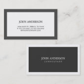 Eenvoudig Visitekaartje (Voorkant / Achterkant)