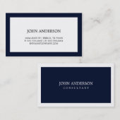 Eenvoudig Visitekaartje (Voorkant / Achterkant)