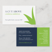 Eenvoudig Visitekaartje voor verzorging en tuinbou (Voorkant / Achterkant)