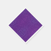 Eenvoudig vloeiend servet (Hoek)