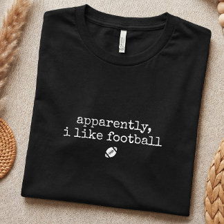 Eenvoudig voor voetbal liefhebbers op speeldag t-shirt