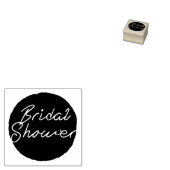 Eenvoudig Vrijgezellenfeest Rubberstempel (Gestempeld)