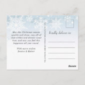 Eenvoudig wat een jaar kerstfeestdag groet briefkaart (Achterkant)