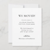 Eenvoudig wij bouwden een nieuw huis dat wij aanko (Achterkant)