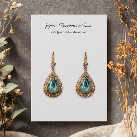 Eenvoudig wit, aangepast Visitekaartje