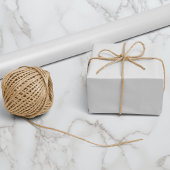 Eenvoudig wit cadeaupapier