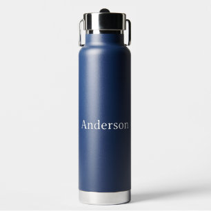 Eenvoudig zakelijk bedrijf 750 ml waterfles