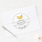 Eenvoudig zelfgemaakt Banana Jam Label (Envelop)