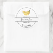 Eenvoudig zelfgemaakt Banana Jam Label (Tas)