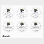 Eenvoudig zelfgemaakt BlackBerry Jam Label (Vel)
