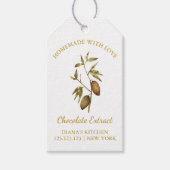Eenvoudig Zelfgemaakt Chocolade Extract Hang Label Cadeaulabel (Voorkant)