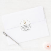 Eenvoudig zelfgemaakt chocolade extract label (Envelop)