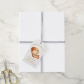Eenvoudig zelfgemaakt Fresh Bread Hang Label | Wit Cadeaulabel (Met Touw)