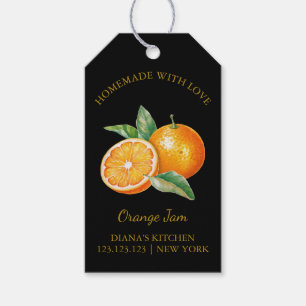 Eenvoudig Zelfgemaakt Sinaasappel Jam Hang Label l Cadeaulabel