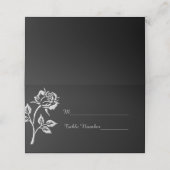 Eenvoudig zilver Roos (Buitenkant ongevouwen)