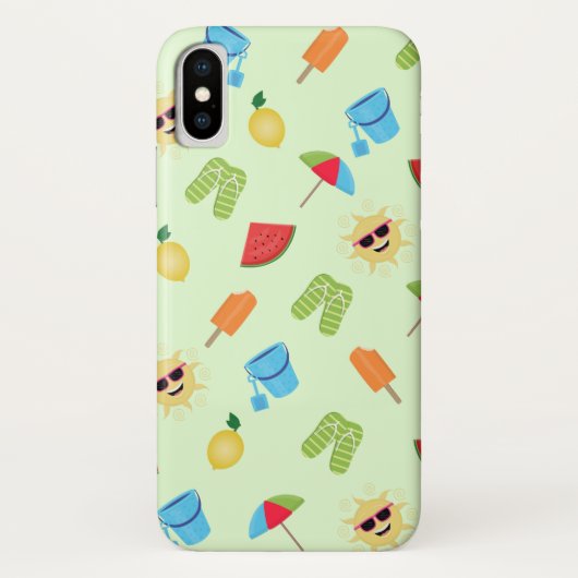 Eenvoudig zomer Case-Mate iPhone case (Achterkant)