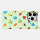 Eenvoudig zomer iPhone hoesje (Achterkant horizontaal)