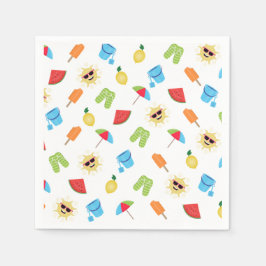 Eenvoudig zomer servet