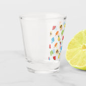 Eenvoudig zomer shot glas (Links)