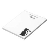 Eenvoudig zwart kattepapier voor normaal gebruik notitieblok (Gedraaid)