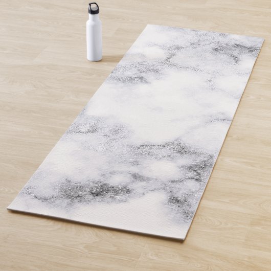 Eenvoudig zwart-wit design | Yoga Mat (In situ)