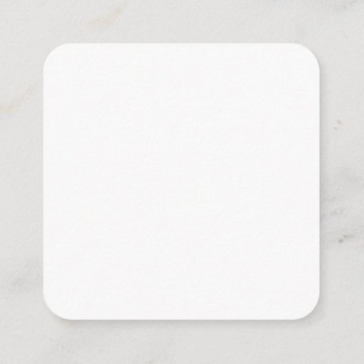 Eenvoudig zwart-witscript bruiloft QR-code Informatiekaartje (Achterkant)