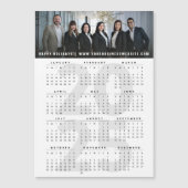 Eenvoudige 2025 Kalender Foto Vakantie Magnetische (Voorkant)