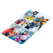 Eenvoudige 4 fotocollage magneet (Linkerzijde)