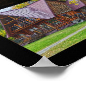 Eenvoudige 9 Foto Collage Aangepaste Kleur Persoon Poster (Hoek)