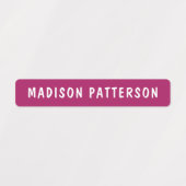 Eenvoudige aangepaste, aangepaste, aangepaste, per labels (Design 1)