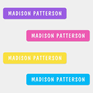 Eenvoudige aangepaste, aangepaste, aangepaste, per labels