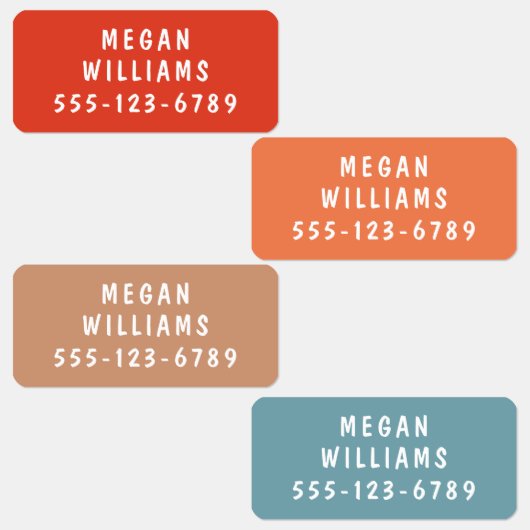 Eenvoudige aangepaste, aangepaste, aangepaste, per labels (Groep)