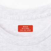 Eenvoudige aangepaste, aangepaste, aangepaste, per labels (Aangebracht)