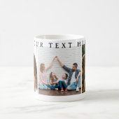 Eenvoudige aangepaste foto Valentijnsdag koffiemok (Center)