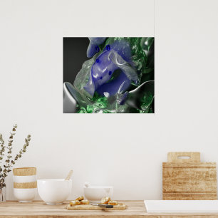 Eenvoudige Aangepaste Fotoherinnering voor Elke Ge Poster