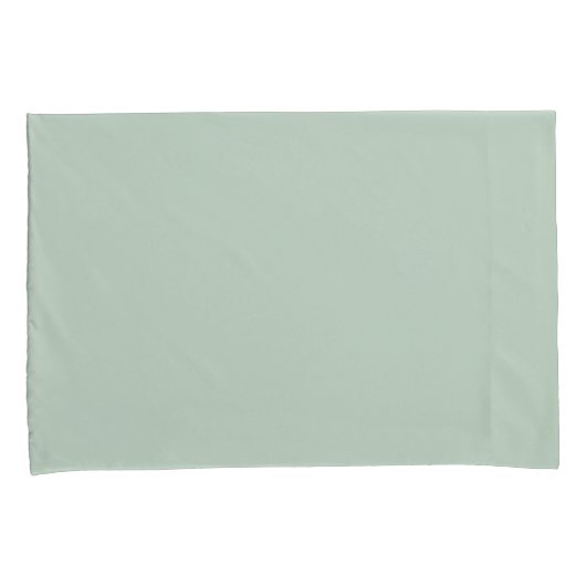 Eenvoudige aangepaste groene achtergrond kussensloop (Voorkant-Rechts)