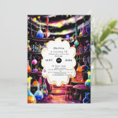 Eenvoudige Aangepaste Kinderwetenschapper Verjaard Kaart (Staand voorkant)